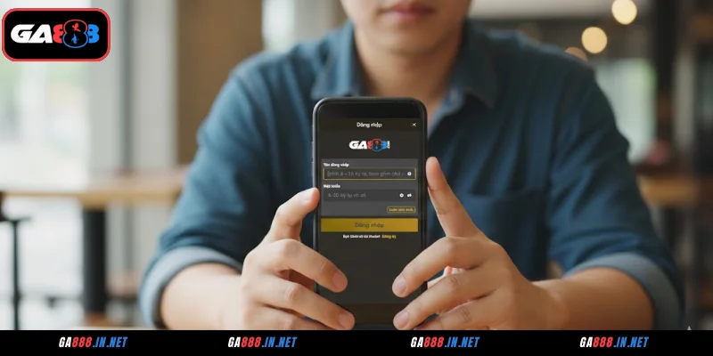 Quy trình đăng nhập GA888 trên ứng dụng